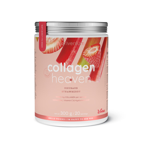 Nutriversum COLLAGEN HEAVEN (300 GR) RHUBARB STRAWBERRY