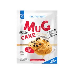 Nutriversum MUGCAKE (50 GRAMM) VANILLA CHOCOLATE PIECES