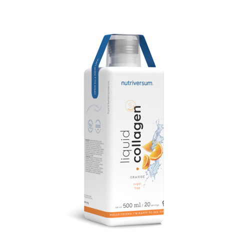 Nutriversum LIQUID COLLAGEN SUGAR FREE (500 ML) ORANGE