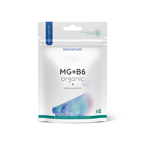 Nutriversum MG + B6 ORGANIC (60 TABLETTA)