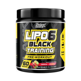   Nutrex Research LIPO-6 BLACK TRAINING (264 GR) TROPICAL PUNCH
