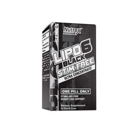   Nutrex Research LIPO-6 BLACK STIM-FREE ULTRA CONCENTRATE (60 KAPSZULA)