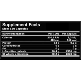   Olimp Sport Nutrition L-CARNITINE 1500 EXTREME MEGA CAPS (120 KAPSZULA)
