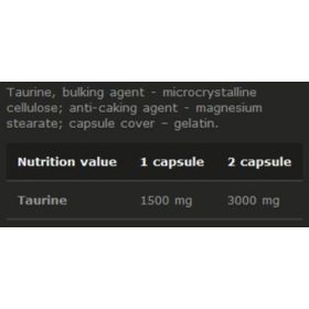 Olimp Sport Nutrition TAURINE 1500 MEGA CAPS (120 KAPSZULA)