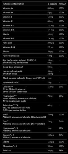 Olimp Sport Nutrition VITA-MIN PLUS DLA KOBIET (30 KAPSZULA)