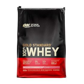  Optimum Nutrition GOLD STANDARD 100% WHEY PROTEIN (4540 GR) DELICIOUS STRAWBERRY