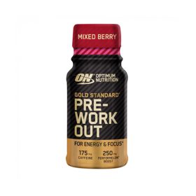   Optimum Nutrition GOLD STANDARD PRE WORKOUT SHOT (60 ML) MIXED BERRY