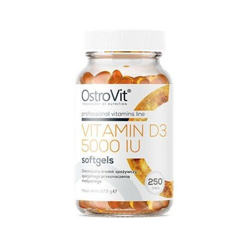 OstroVit VITAMIN D3 5000IU (250 KAPSZULA)