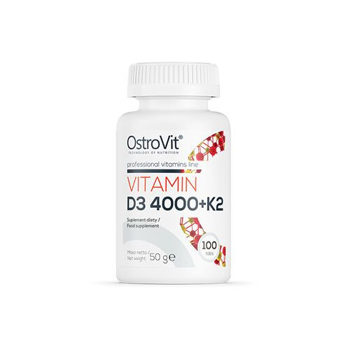 OstroVit VITAMIN D3 4000 + K2 (100 TABLETTA)