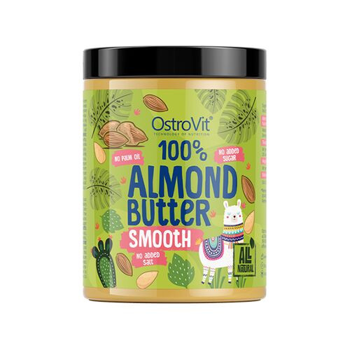 OstroVit 100% ALMOND BUTTER (1000 GRAMM) SMOOTH