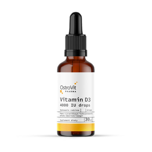 OstroVit VITAMIN D3 4000IU DROPS (30 ML)
