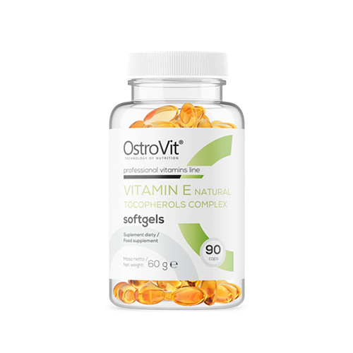 OstroVit VITAMIN E NATURAL TOCOPHEROLS COMPLEX (90 LÁGYKAPSZULA)