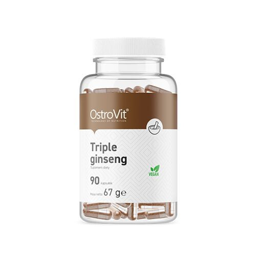 OstroVit TRIPLE GINSENG VEGE (90 KAPSZULA)