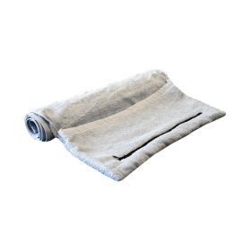 OstroVit GYM TOWEL with POCKET (90x40 cm) GREY