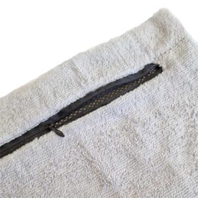 OstroVit GYM TOWEL with POCKET (90x40 cm) GREY