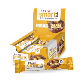   PhD Sports Nutrition SMART PROTEIN BAR (64 GR) MILK CHOCOLATE HAZELNUT