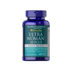   Puritan's Pride ULTRA WOMAN 50 PLUS MULTI-VITAMIN (60 KAPSZULA)