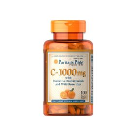   Puritan's Pride VITAMIN C-1000 WITH BIOFLAVONID & ROSE HIPS (100 KAPSZULA)
