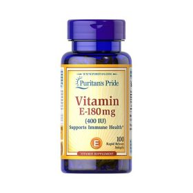   Puritan's Pride VITAMIN E-180MG (400 IU) (100 LÁGYKAPSZULA)
