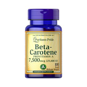   Puritan's Pride BETA-CAROTENE 25.000 IU (100 LÁGYKAPSZULA)