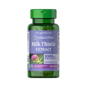   Puritan's Pride MILK THISTLE 1000MG 4:1 EXTRACT (90 LÁGYKAPSZULA)