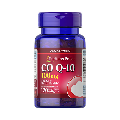 Puritan's Pride Q-SORB CO Q-10 100MG (120 LÁGYKAPSZULA)