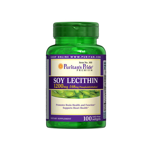 Puritan's Pride SOY LECITHIN 1200 MG (100 KAPSZULA)