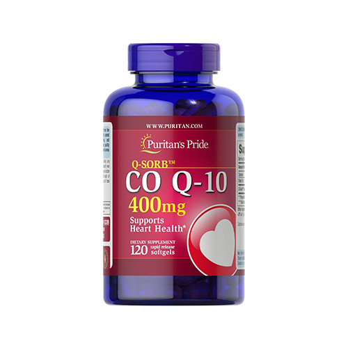 Puritan's Pride Q-SORB CO Q-10 400MG (120 LÁGYKAPSZULA)