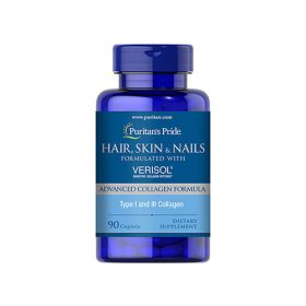   Puritan's Pride HAIR, SKIN AND NAILS FORMULATED WITH VERISOL (90 TABLETTA)