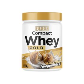   Pure Gold Protein COMPACT WHEY GOLD (224 GR) KLASSZIKUS TÚRÓGOMBÓC