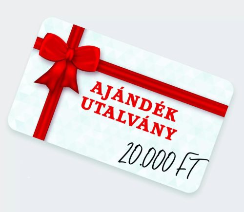 Ajándékutalvány - 20.000 Ft