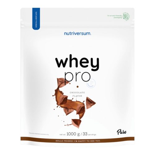 Whey PRO - 1000 g - csokoládé - Nutriversum