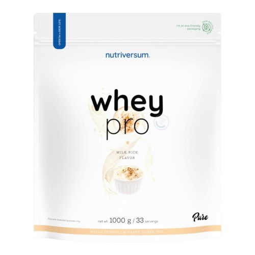 Whey PRO - 1000 g - tejberizs - Nutriversum