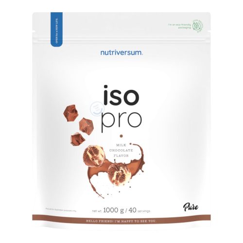 ISO PRO - 1000 g - tejcsokoládé - Nutriversum 