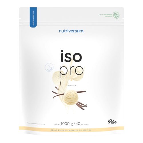 ISO PRO - 1000 g - vanília - Nutriversum