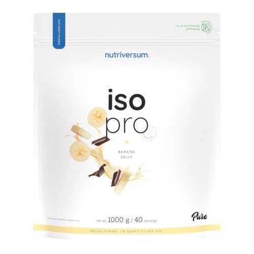 ISO PRO - 1000 g - banán split - Nutriversum