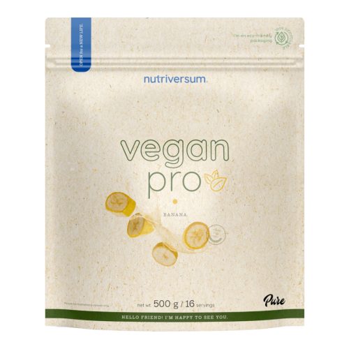 Vegan Pro - 500g - banán - Nutriversum 