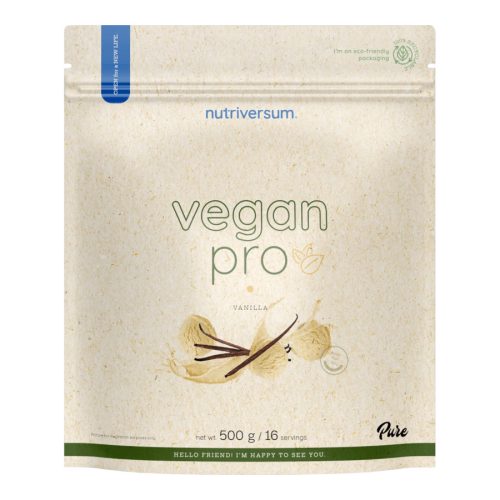 Vegan Pro - 500g - vanília - Nutriversum 