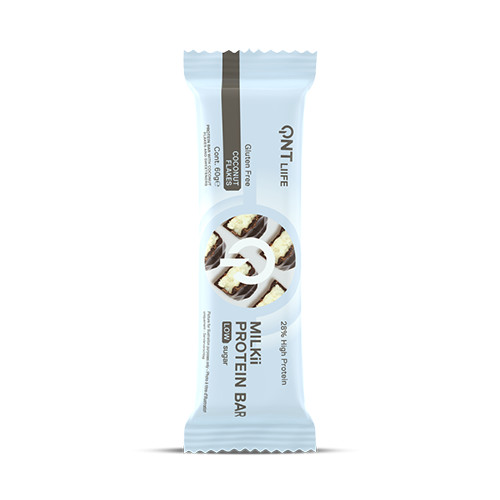 QNT MILKII PROTEIN BAR (60 GR) COCONUT FLAKES