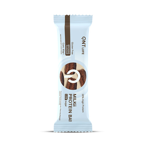 QNT MILKII PROTEIN BAR (60 GR) BROWNIE