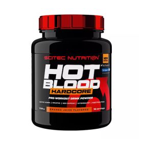 Scitec Nutrition HOT BLOOD HARDCORE (700 GR) ORANGE JUICE