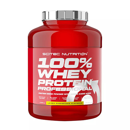 Scitec Nutrition 100% WHEY PROTEIN PROFESSIONAL (2350 GRAMM) LEMON CHEESECAKE