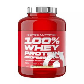   Scitec Nutrition 100% WHEY PROTEIN PROFESSIONAL (2350 GRAMM) VANILLA VERY BERRY