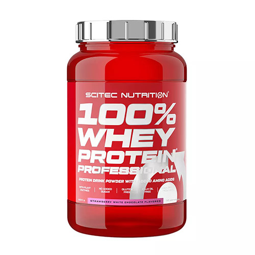 Scitec Nutrition 100% WHEY PROTEIN PROFESSIONAL (920 GRAMM) STRAWBERRY WHITE CHOCOLATE