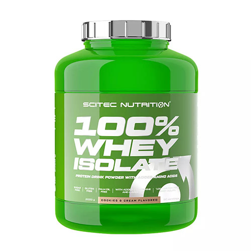 Scitec Nutrition 100% WHEY ISOLATE (2000 GR) COOKIES & CREAM