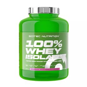   Scitec Nutrition 100% WHEY ISOLATE (2000 GR) STRAWBERRY WHITE CHOCOLATE
