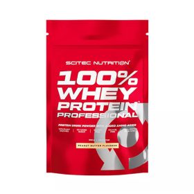   Scitec Nutrition 100% WHEY PROTEIN PROFESSIONAL (500 GRAMM) PEANUT BUTTER