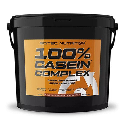 Scitec Nutrition 100% CASEIN COMPLEX (5000 GRAMM) BELGIAN CHOCOLATE