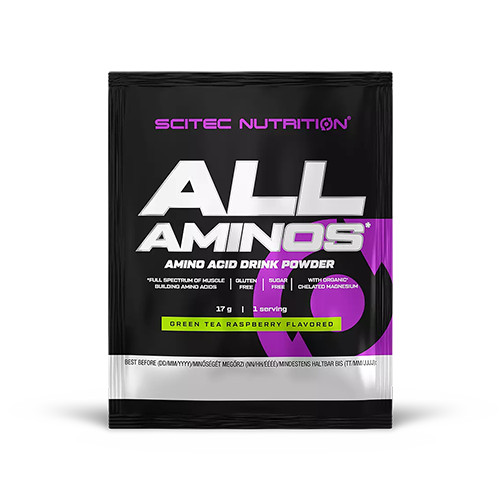 Scitec Nutrition ALL AMINOS (17 GR) GREEN TEA RASPBERRY