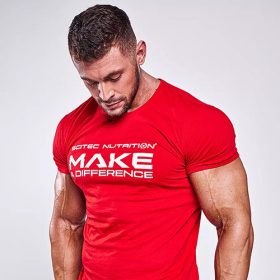 Scitec Nutrition ENZO FÉRFI PÓLÓ (RED) L
